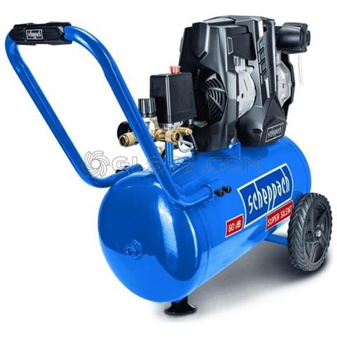 Compressore Supersilenziato Bicilindrico 1,5 Hp 8 Bar 24l Hc25si - Foto 2