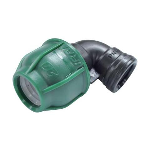 Gomito Compressione Filetto Femmina Pn10 - Foto 1