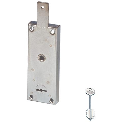 Serratura Serranda Doppia Mappa 63 Mm - Foto 5