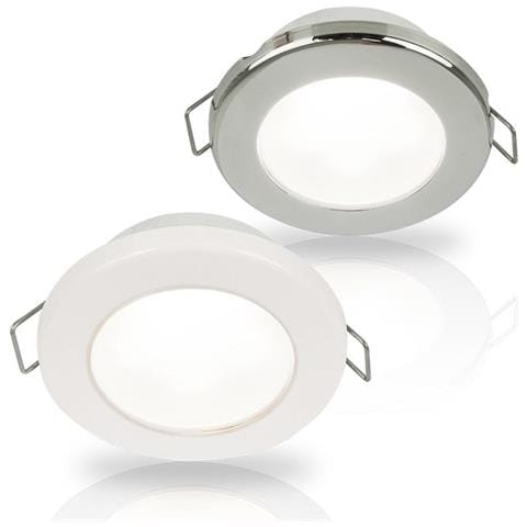 Faretti A Led Con Clip Stagni Ip67 Per Installazioni Esterne Ed Interne. Cassa In Polimero Antiurto Resistente Uv Con Componenti Sigillati Resistenti Alla Corrosione. Consumo 3w, Luminosità Dimmerabile 190 Lumen. Completi Con Cavo Marino Da 12 Cm. - Foto 1