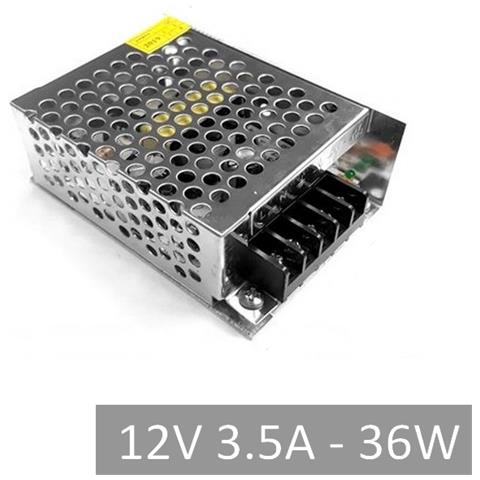 Tr-18298 Alimentatore Stabilizzato Switch 12v 3.5a 36w Slim - Foto 2