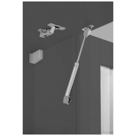 Parete Attrezzata Annie, Set Salotto Porta Tv A 4 Ante, Mobile Soggiorno Multiuso, 100% Made In Italy, Cm 280x30x180, Antracite - Foto 8