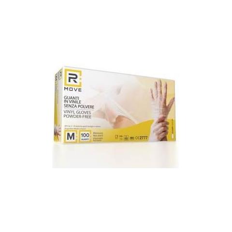 Guanti in Vinile Taglia S - Confezione da 100 pz - Uso Medico senza polvere - Foto 1