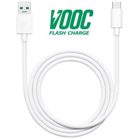 Cavo Dati E Ricarica Type C Originale Vooc Ricarica Rapida 100cm Dl129 White Blister Per Smartphone - Foto 1