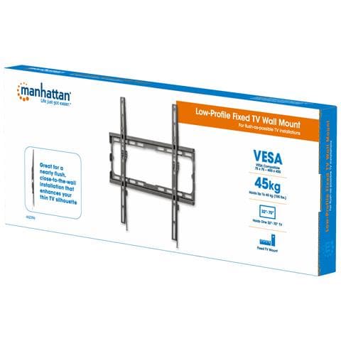 462396 Supporto TV a parete 177,8 cm (70") Nero - Foto 5
