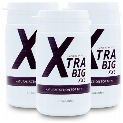 3x Xtrabig Xxl - 30 Capsule - Integratore Alimentare Per La Virilità - Foto 1