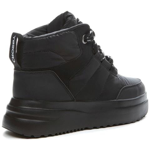 Black Casual Closed Booties Stivaletti Sintetico Scarpe Donna Nero Eu 37, 448131/07-01 - Foto 3