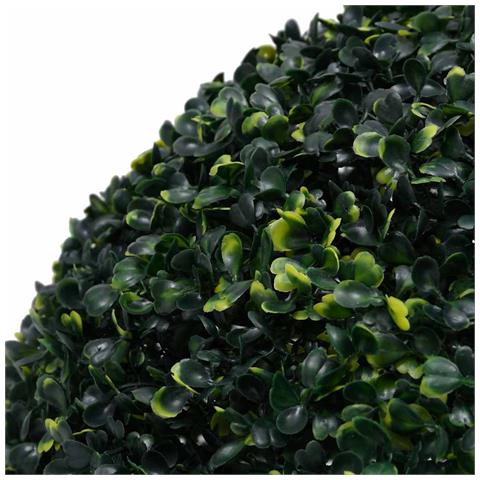 Sfere di Bosso Artificiale con Luci LED 2 pz Verdi 52 cm - Foto 2