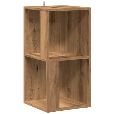 Mobile Angolare Rovere Artigianale 33x33x67 Cm In Truciolato - Foto 2