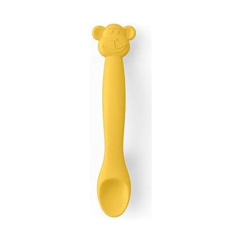 Suavinex Cucchiaio Monkey Silicone Giallo - Foto 1