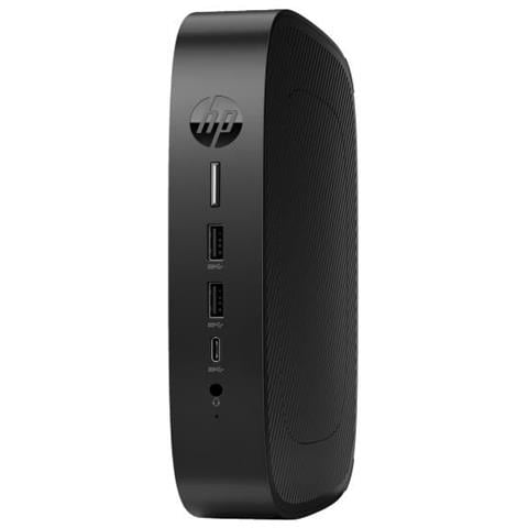 Mini PC Thin Client Elite T660 Intel U300E RAM 8GB eMMC 64GB Windows 10 IoT Nero - Foto 1