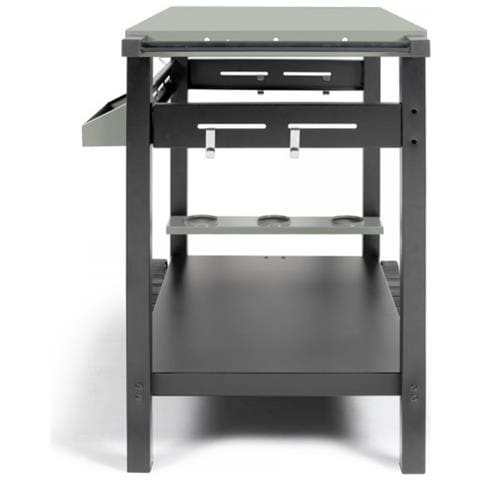 Carrello Di Servizio Color Cachi 100,5x63x81cm - Gs167v - Foto 4