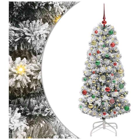 Albero di Natale Artificiale con Rami Pieghevoli 150 cm - Foto 1