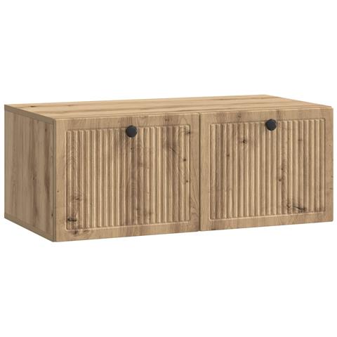 Mobile Porta TV da Muro Rovere Artigianale 78,5 x 41 x 30 cm - Foto 1