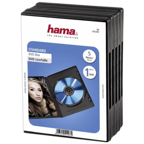 Custodia DVD nero - 5pz. - Foto 3