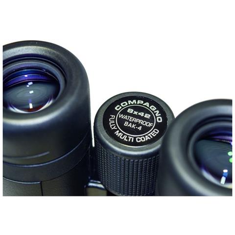 Binocolo 8x42 WP con Lenti Rivestimento Multistrato Colore Nero - Foto 2