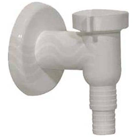 RACCORDO SIFONE LAVATRICE ESTERNO CON VALVOLA NON RITORNO Diam 32 Bianco - Foto 1
