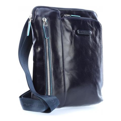 Borsello Porta Ipad / ipad®air, Tasca Per Lettore Mp3 E Passante Per Auricolari Blue Square - Ca1816b2 - Foto 2