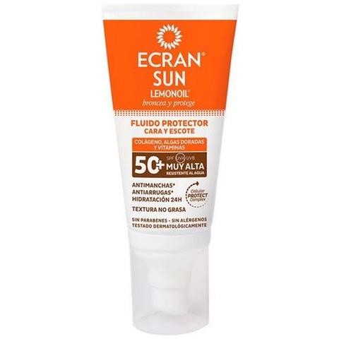 Protezione solare - Sun Lemonoil Face And Neck Fluid Spf50 50ml - Foto 2