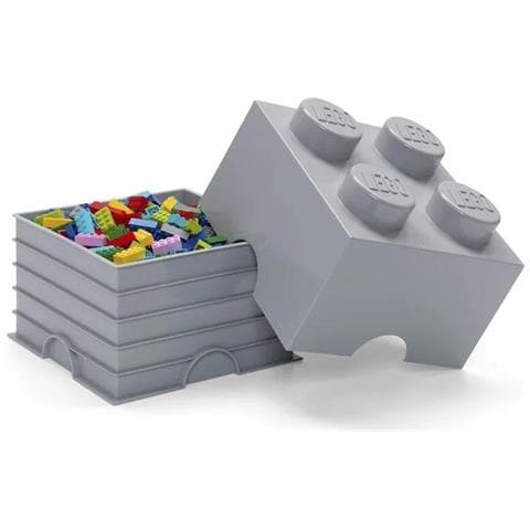 Contenitore Brick 4 Colore Grigio - Foto 2