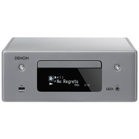 Sintolettore CD RCD-N10 Potenza 2 x 65 Watt Wi-Fi DLNA USB, Alexa con Casse SC-N10 Colore Argento - Foto 2