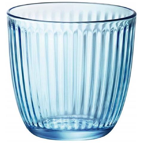 Confezione 6 Bicchieri Line Blu 29 Cl Bormioli - Foto 1