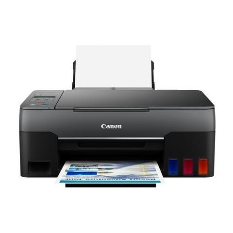 Stampante Multifunzione Pixma G2560 MegaTank Inkjet a Colori Stampa Copia Scansione A4 10,8 ppm (B / N) 6 ppm (a Colori) USB - Foto 2