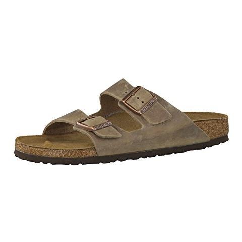 Arizona Oliato Arte Pelle. N ° 352.203, Sandali Unisex Adulto, Beige, 39 (stretta)  - Foto 1