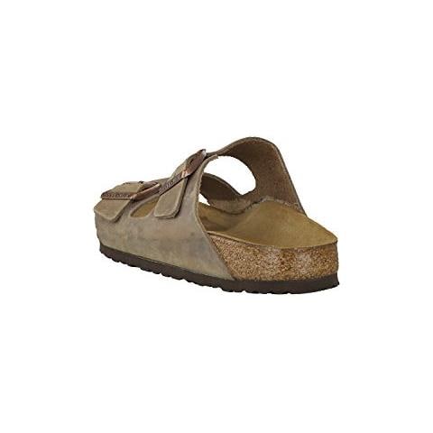 Arizona Oliato Arte Pelle. N ° 352.203, Sandali Unisex Adulto, Beige, 39 (stretta)  - Foto 2