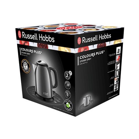 Russel Hobbs 24993-70 - Bollitore Compatto Colori Plus Grigio 1 L - Foto 15