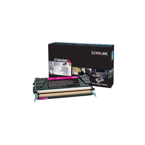 X746A2MG Toner Originale Magenta per Lexmark X746de Capacità 7000 Pagine - Foto 1