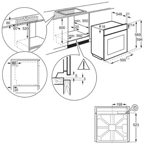Forno Elettrico da Incasso Serie 700 KOCBH39X Capacità 72 L Multifunzione Ventilato Cottura Vapore Potenza 2990 W Colore Acciaio Inox - Foto 8