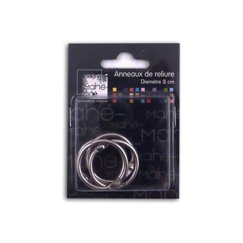 8 Anelli Di Rilegatura Per Scrapbooking - Foto 1