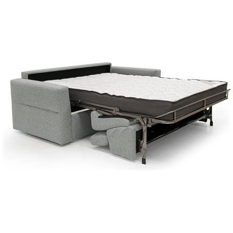 Avalon Divano Letto Alto 18 Cm. Smacchiabile T03 Grigio Chiaro - Foto 2