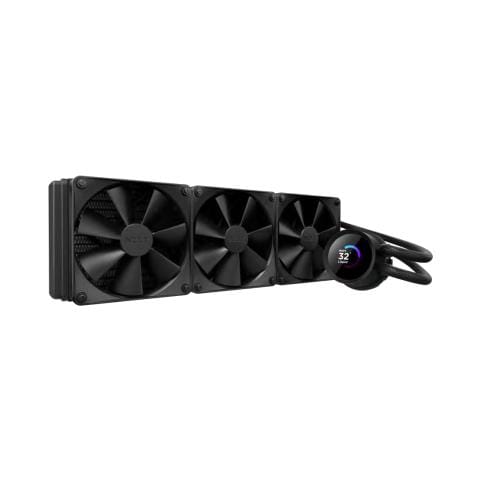 Dissipatore CPU a Liquido RL-KN360-B1 per LGA 1150 (Socket H3), LGA 1151 (Socket H4), LGA 1155 (Socket H2), LGA 1156 (Socket H), LGA 1200 (Socket H5), LGA 1700, Socket AM4, Presa di corrente AM5, Socket TR4, Socket sTRX4 - Foto 1