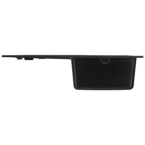 Lavello A Una Vasca 1d Volcano 76 X 44 Cm Nero - Foto 7