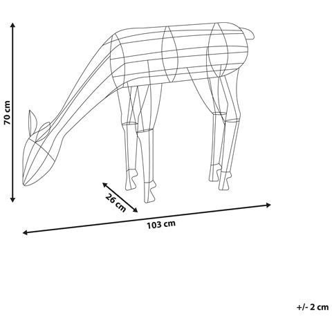 Decorazione Da Esterno Led Nero 70 Cm Naruska - Foto 2