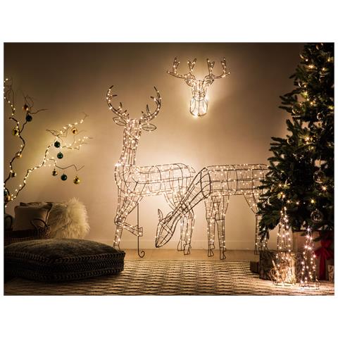 Decorazione Da Esterno Led Nero 70 Cm Naruska - Foto 1