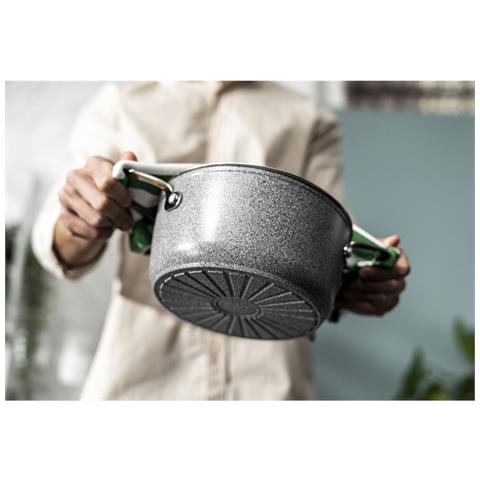 75002-829-0 padella 4,7 L Rotondo Grigio - Foto 2