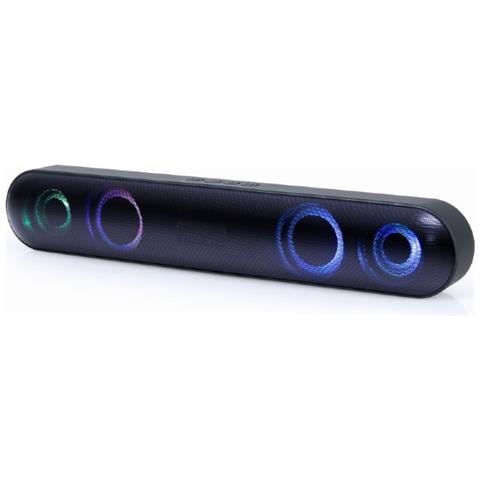 SPKBT-BAR400L altoparlante soundbar Nero 2.0 canali 10 W - Foto 1