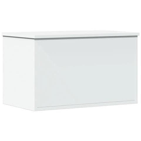 Contenitore Portaoggetti Bianco 60x35x35 Cm In Truciolato - Foto 2