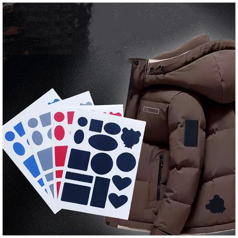 10 Fogli Di Toppe Autoadesive Per Piumini Per Pantaloni, Impermeabili, Tende Pink - Foto 2