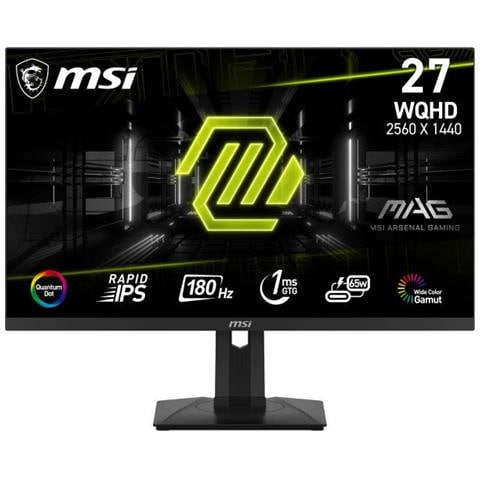 Monitor 27" LCD IPS Gaming MAG 274QRFDE QD E2Wide Quad HD 2560 x 1440 Pixel Tempo di Rispsota 1 ms Frequenza di Aggiornamento 180 (Hz) - Foto 1
