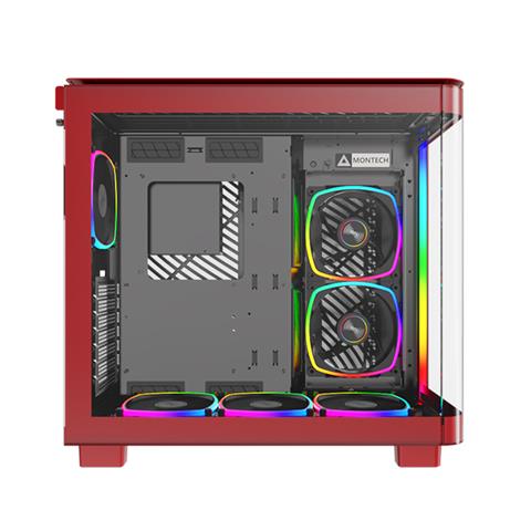 Case King 95 Pro Midi Tower ATX / Micro-ATX / Mini-ITX 3 Porte USB 3.2 Colore Rosso - Foto 3