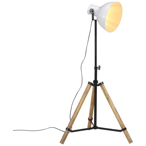 Lampada Da Terra 25 W Bianca 75x75x90-150 Cm E27 - Foto 1