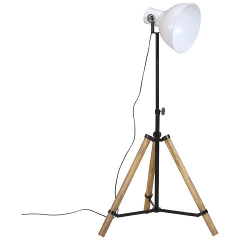 Lampada Da Terra 25 W Bianca 75x75x90-150 Cm E27 - Foto 2