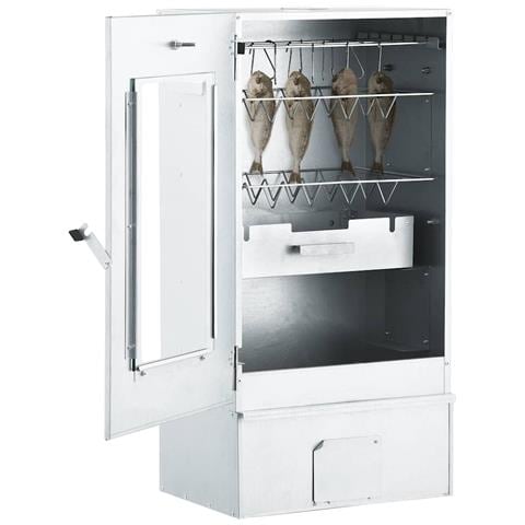 Forno Affumicatore BBQ Generatore Fumo Freddo Acciaio Zincato - Foto 2