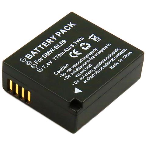 Panasonic Dmw-ble9 Li-ion Batteria Per Fotocamera 7.4v 770mah 5.7wh - Foto 1