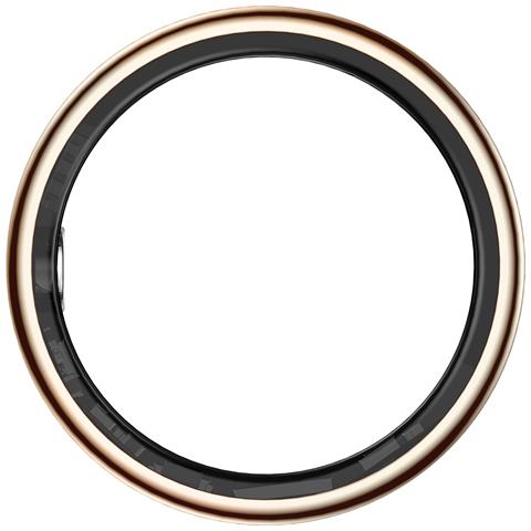 Anello Intelligente Impermeabile Ip68+5atm: Monitoraggio Salute E Notifiche Gold 12 - Foto 2