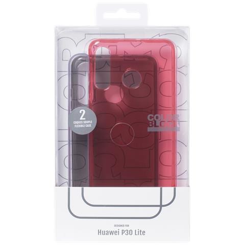 CBCOVSILIDUOP30LBR custodia per cellulare Nero, Rosso - Foto 2